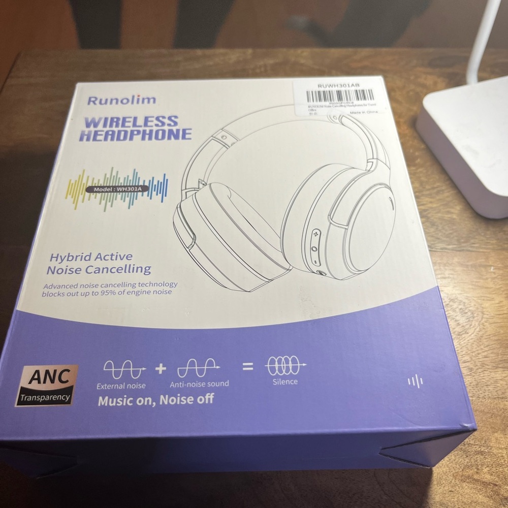 NWT Wireless Noise Canceling Headphones - Picture 4 of 4